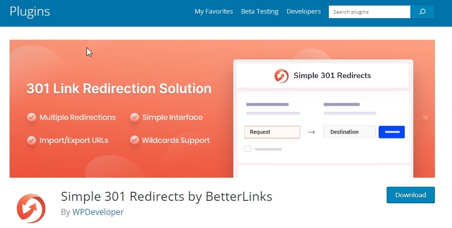simple-301-redirects