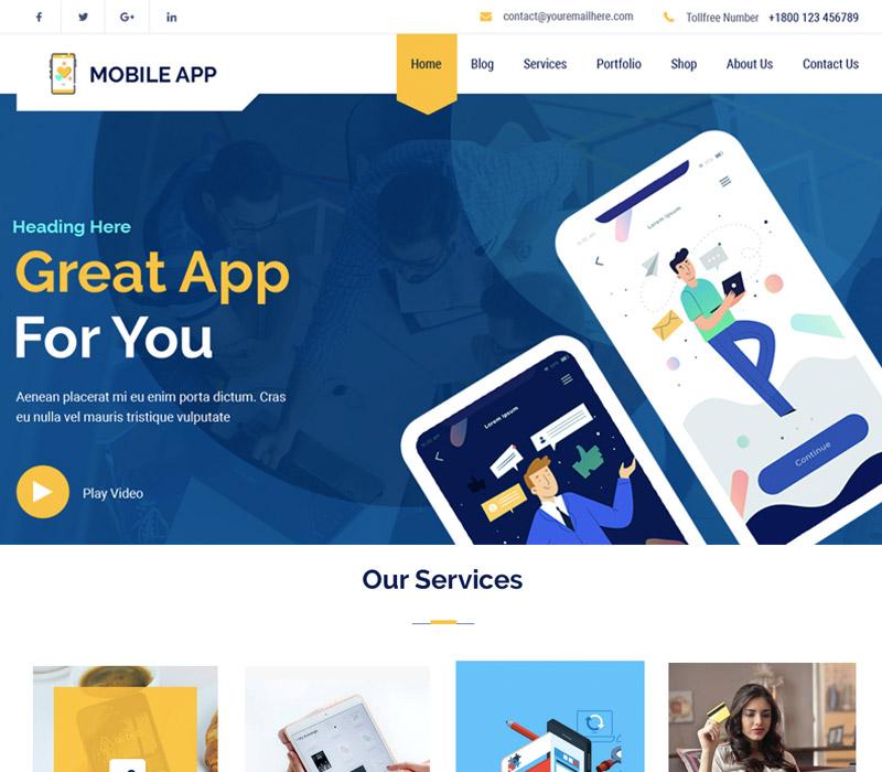 Applay - Mobile App Landing & Showcase Wordpress Theme