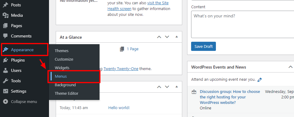 How to Add or Edit Menus in WordPress 1