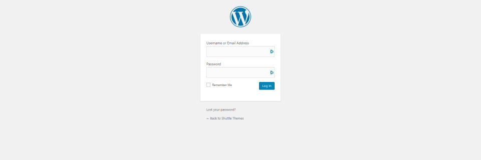 How to Tell if a Website is Using WordPress - Login page