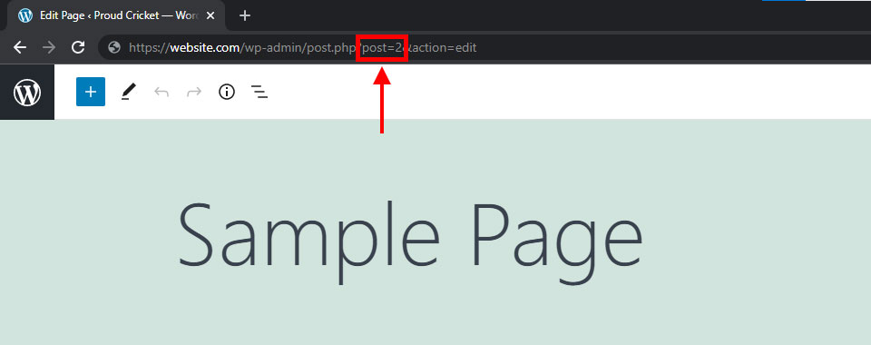 How to Find the Page ID in WordPress